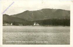 Mariazell, Erlaufsee, Hotel Herrenhaus und Bürgeralpe