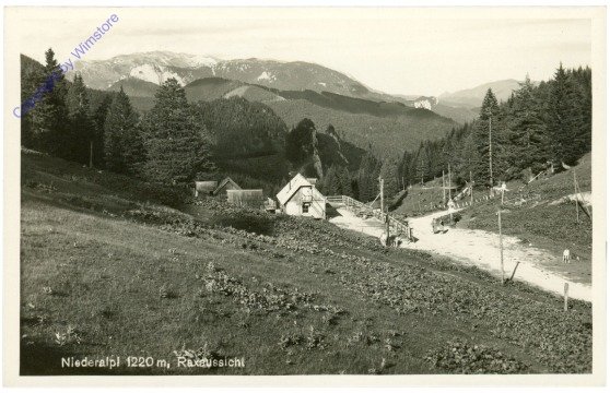 Niederalpl, Raxaussicht