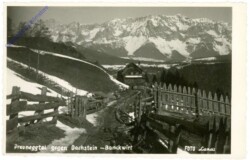 Pichl an der Enns, Pruneggtal gegen Dachstein, Banckwirt