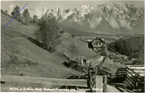 Pichl an der Enns, Banckwirt, Preunegg gegen Dachstein