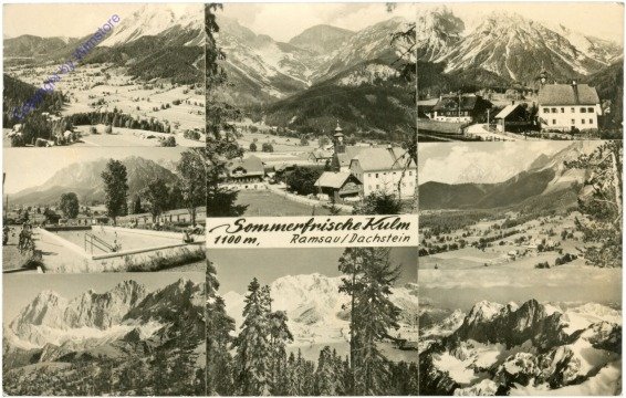 ak213698 Ramsau, Multiansicht