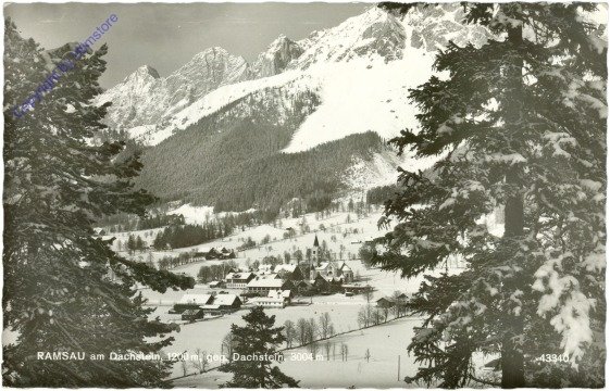 ak213702 Ramsau, gegen Dachstein