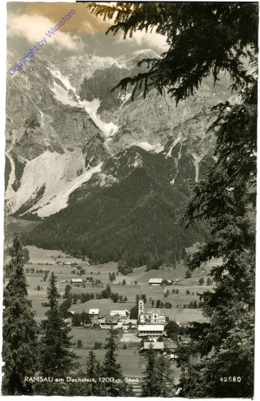 ak213703 Ramsau, Ortsansicht