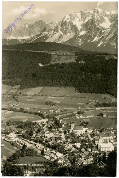 ak213727 Schladming, mit Dachstein