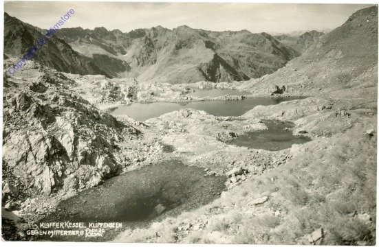 ak213742 Schladming, Klaffer Kessel, Klippenseen gegen Mittersberg