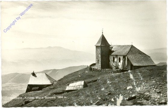 Seckau, Hochalm-Kirche, Maria Schnee