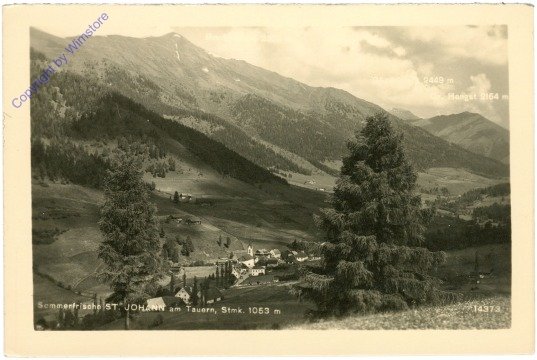 ak213772 St. Johann am Tauern, Ortsansicht