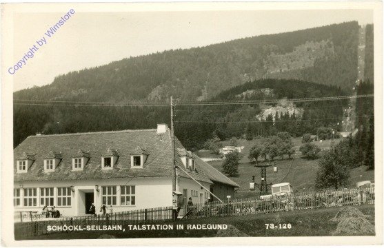 St. Radegund, Schöckl-Seilbahn, Talstation