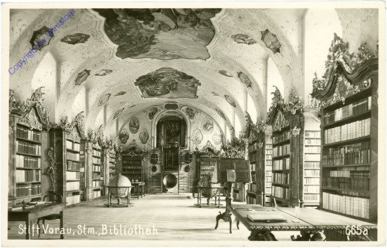 Vorau, Stift, Bibliothek
