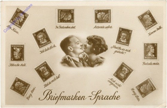 Briefmarkensprache