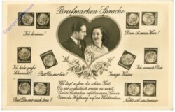 ak213928 Briefmarken-Sprache