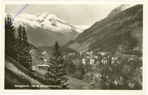 Bad Gastein, mit Radhausberg