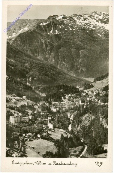 ak214073 Bad Gastein, Radhausberg