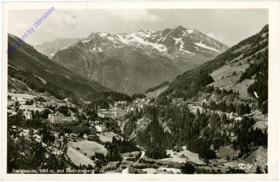 Bad Gastein, mit Radhausberg