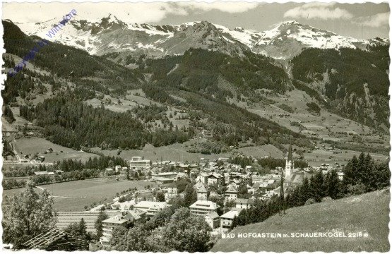 Bad Hofgastein, mit Schauerkogel