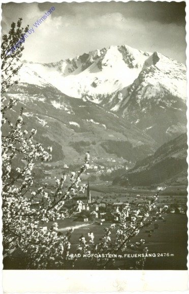 ak214127 Bad Hofgastein, mit Feuersang