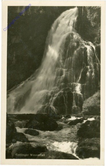 ak214197 Golling an der Salzach, Wasserfall