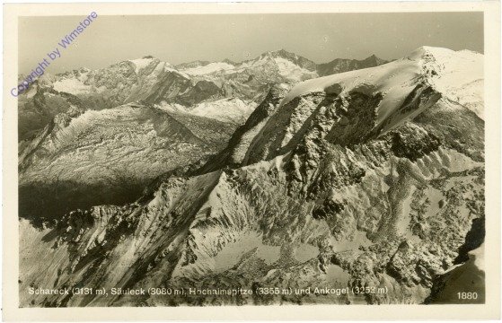 ak214231 Zell am See, Schareck, Säuleck, Hochalmspitze und Ankogel