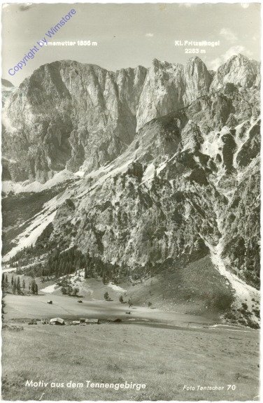 Hüttau, Motiv aus dem Tennengebirge