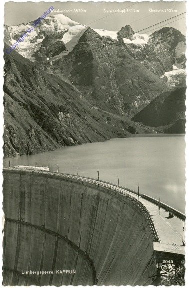 ak214236 Kaprun, Limbergsperre