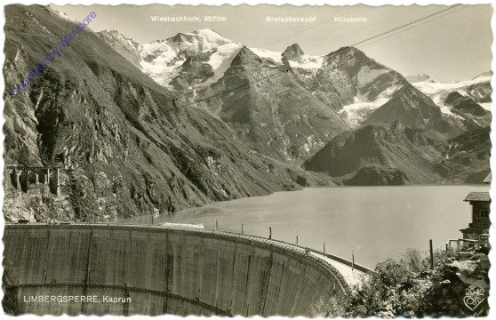 ak214239 Kaprun, Limbergsperre