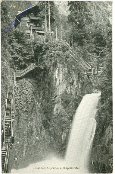ak214249 Kaprun, Kesselfall-Alpenhaus