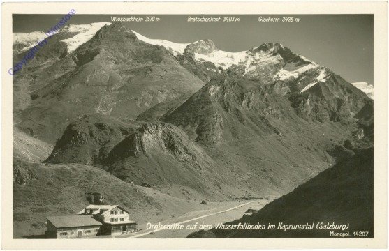 ak214251 Kaprun, Orglerhütte auf dem Wasserfallboden