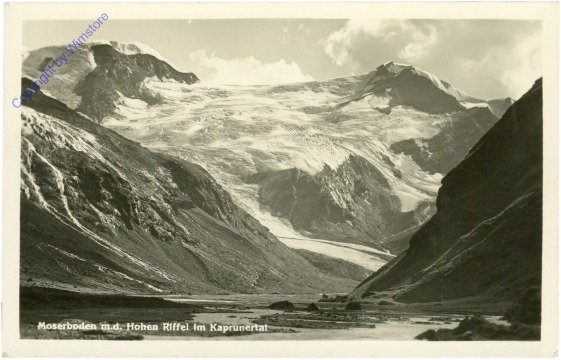 ak214254 Kaprun, Moserboden m.d. Hohen Riffel