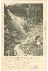 Krimml, Oberster Krimmler Wasserfall