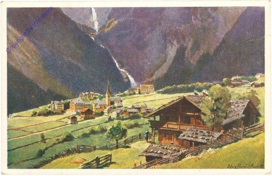 Krimml, gegen die Krimmler Wasserfälle