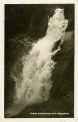 Krimml, Oberer Krimmlerfall vom Bergerblick