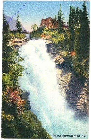 Krimml, Mittlerer Krimmler Wasserfall