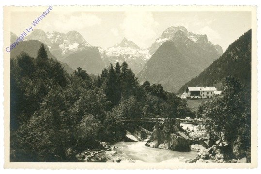 Lofer, Teufelsteg gegen die Steinberge