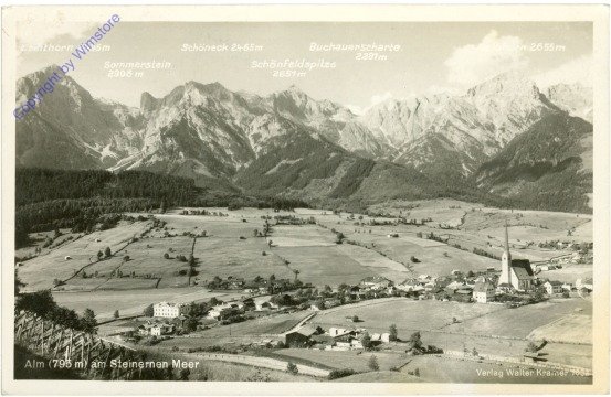 ak214301 Maria Alm am Steinernem Meer, Ortsansicht