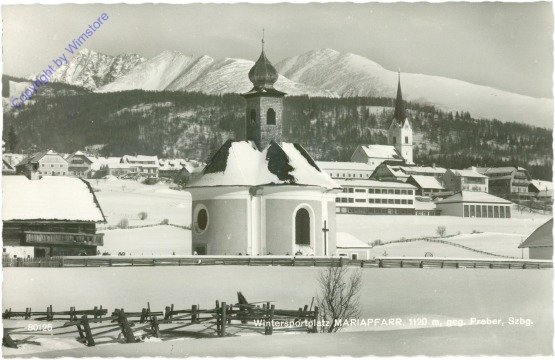 ak214305 Mariapfarr, gegen Preber