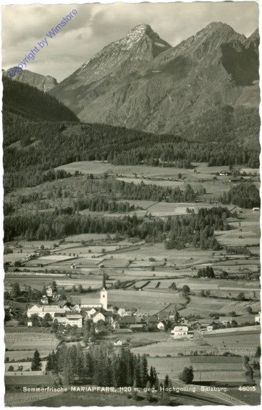 ak214307 Mariapfarr, gegen Hochgolling