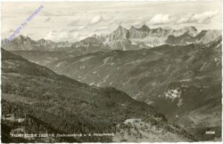 Radstädter Tauern, Dachsteinblick v.d. Hirschwand