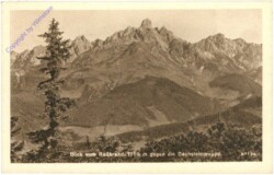 Radstädter Tauern, Blick vom Rossbrand gegen die Dachsteingruppe