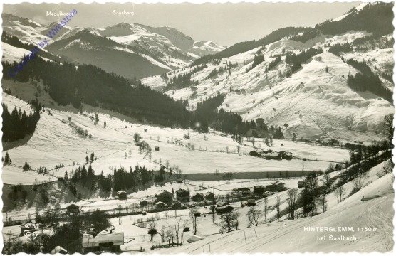 Saalbach-Hinterglemm, Ortsansicht