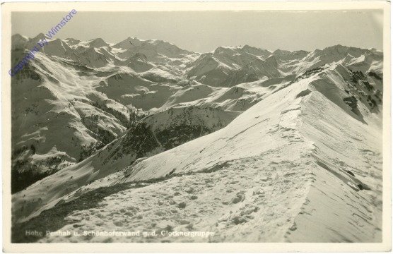 Saalbach-Hinterglemm, Penhab u.. Schönhoferwand g.d. Glocknergruppe