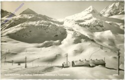 Uttendorf, Austriadörfl am Weißsee mit Medelzkopf u. Tauernkogel
