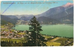 St. Gilgen, von der Margarethenhöhe und Schafberg