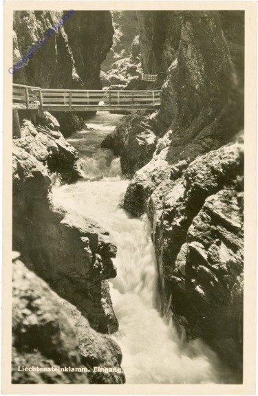 ak214483 St. Johann im Pongau, Liechtensteinklamm, Eingang