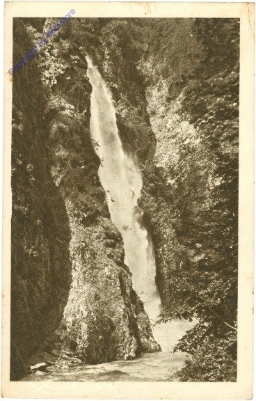 St. Johann im Pongau, Lichtensteinklamm, Schleierfall