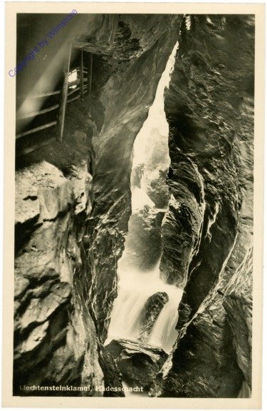 St. Johann im Pongau, Lichtensteinklamm, Hadesschacht