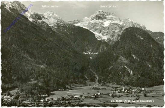 St. Martin bei Lofer, Ortsansicht