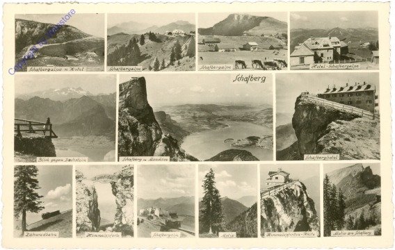 St. Wolfgang, Multiansicht Schafberg