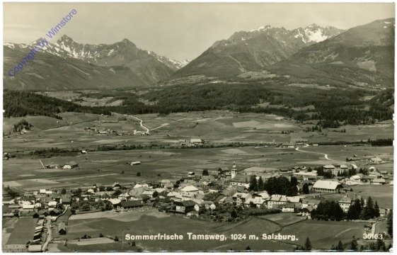 ak214544 Tamsweg, Ortsansicht