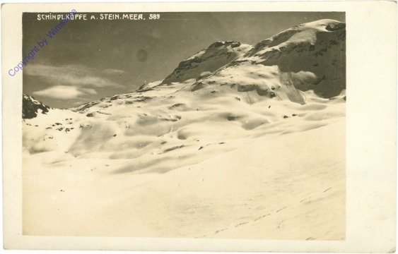 Weissbach bei Lofer, Schindlköpfe a. Stein. Meer