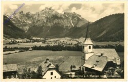 Werfenweng, g.d. Eiskögel im Tennengebirge